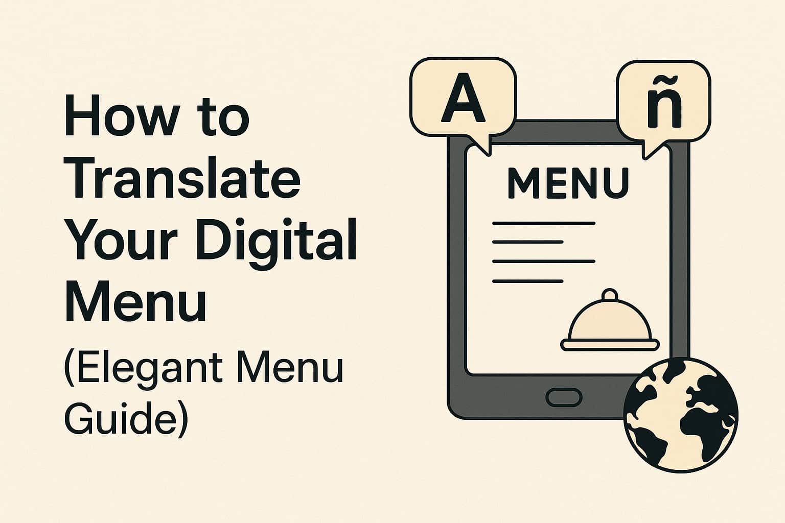 How to add multiple languages to your menu